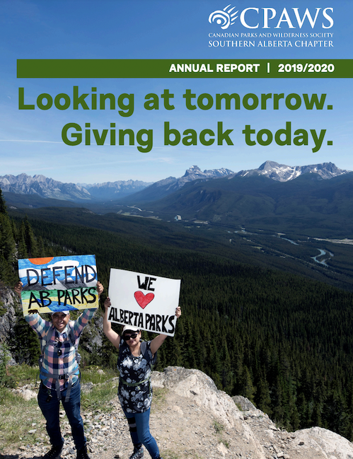 2019-2020 Annual Report cover page