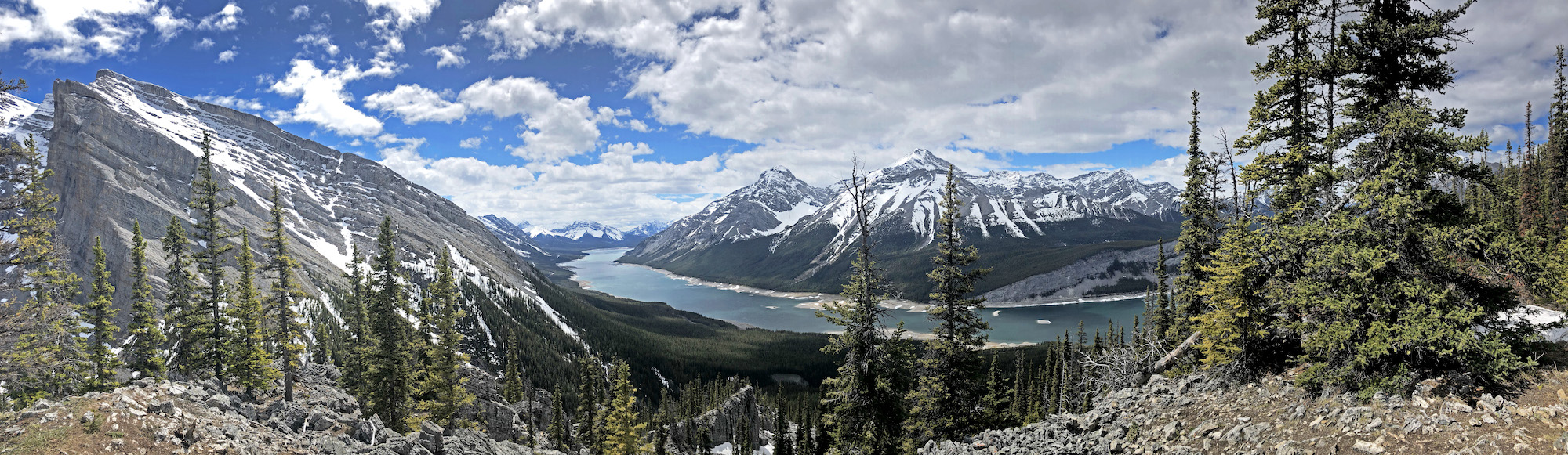 View from Little Lougheed Mountain